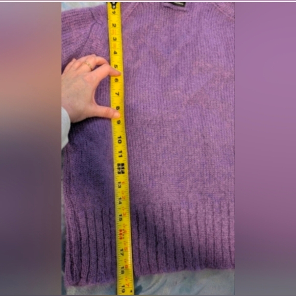 Dolce & Gabbana Purple Angora Turtleneck Sweater - Picture 11 of 14